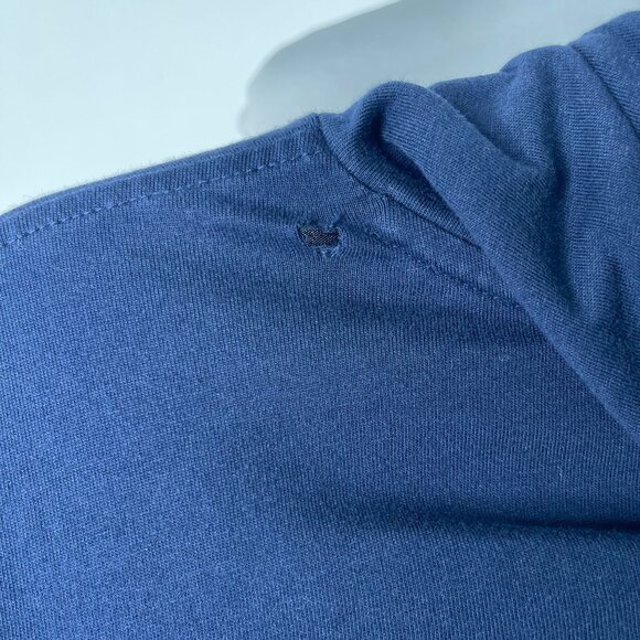 Ralph Lauren Men's Blue Polo Country Hooded Jersey Sportsman Hoodie Size XL - Picture 12 of 13